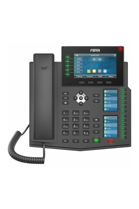 IP телефон Fanvil X6U V2 (черный) 