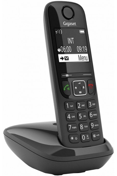 IP телефон Gigaset AS690 DUO (черный) 
