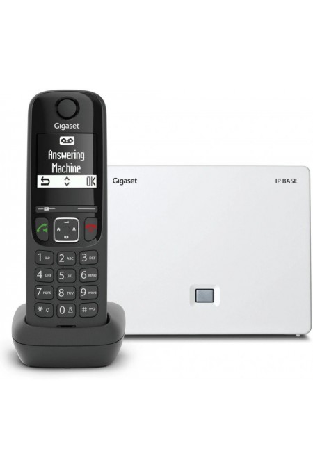IP телефон Gigaset AS690A IP BASE (черный) 