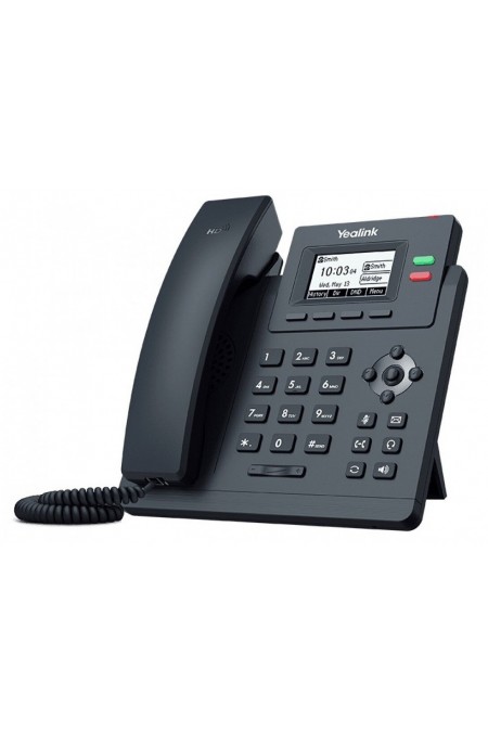 IP телефон Yealink SIP-T31P без блока питания (черный) 