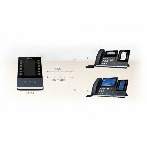 IP телефон Yealink SIP-T43U (черный) 4