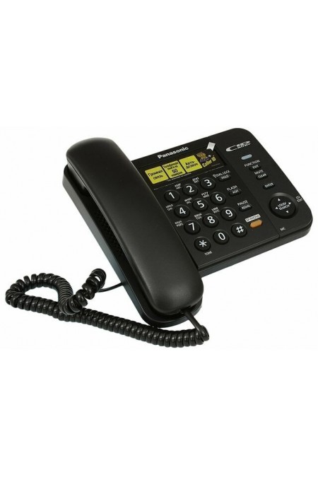 Проводной телефон Panasonic KX-TS2358RUB (черный) 