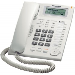 Проводной телефон Panasonic KX-TS2388RUW (белый)