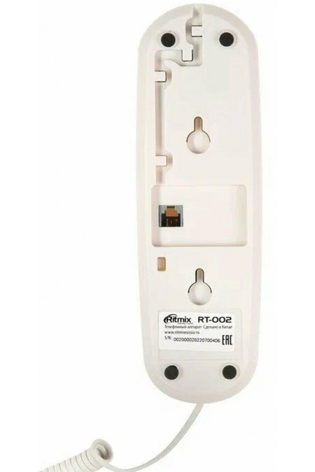 Проводной телефон Ritmix RT-002 (черный) 2