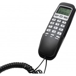 Проводной телефон Ritmix RT-010 (черный)