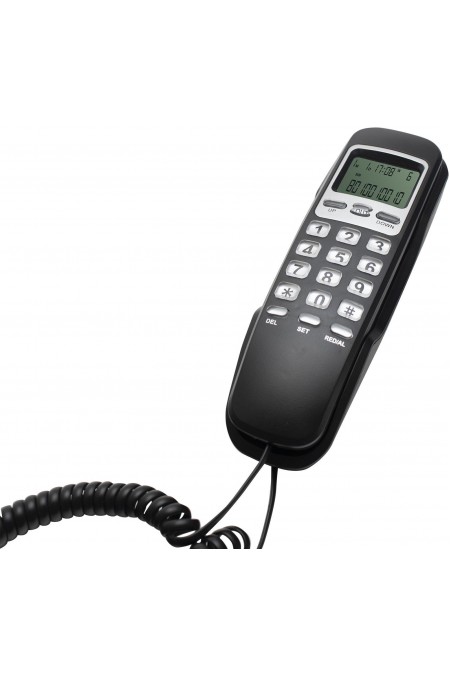 Проводной телефон Ritmix RT-010 (черный) 