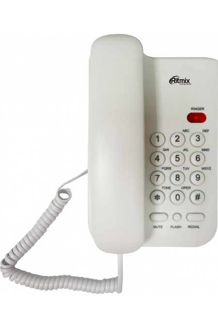 Проводной телефон Ritmix RT-311 (белый) 3