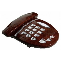 Проводной телефон Вектор 207/01 (темно-бордовый)