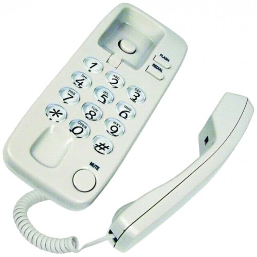 Проводной телефон Вектор 256/01 (слоновая кость) 