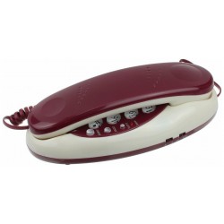 Проводной телефон Вектор 602/01 (темно-бордовый)