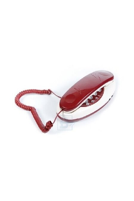 Проводной телефон Вектор 602/01 (темно-бордовый) 1