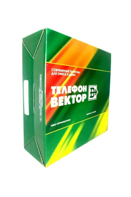 Проводной телефон Вектор 801/02 (черный) 1