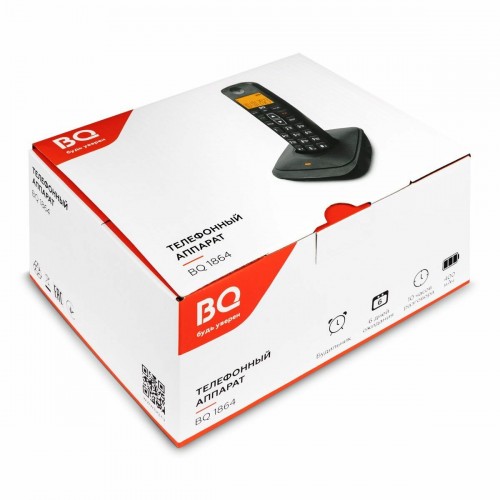 Радиотелефон BQ 1865 (черный/белый) 4