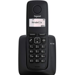 Радиотелефон Gigaset A116 (черный)