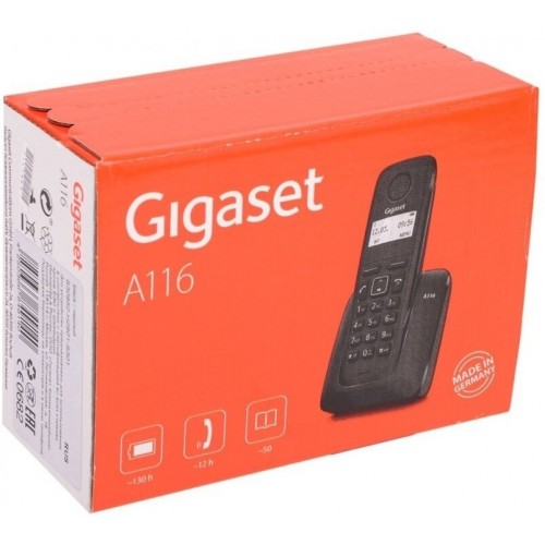 Радиотелефон Gigaset A116 (черный) 3