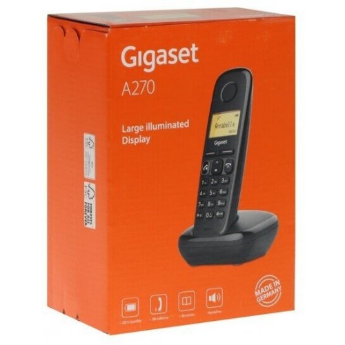 Радиотелефон Gigaset A270 (черный) 7