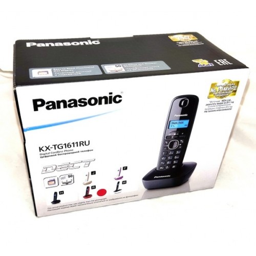 Радиотелефон Panasonic KX-TG1611RUR (красный) 9