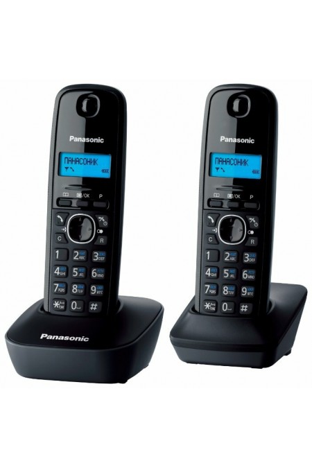 Радиотелефон Panasonic KX-TG1612RUH (серый) 