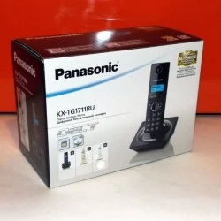 Радиотелефон Panasonic KX-TG1711RUB (черный)