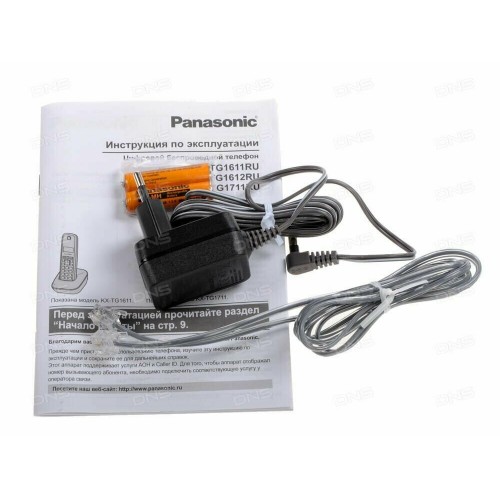 Радиотелефон Panasonic KX-TG1711RUB (черный) 1