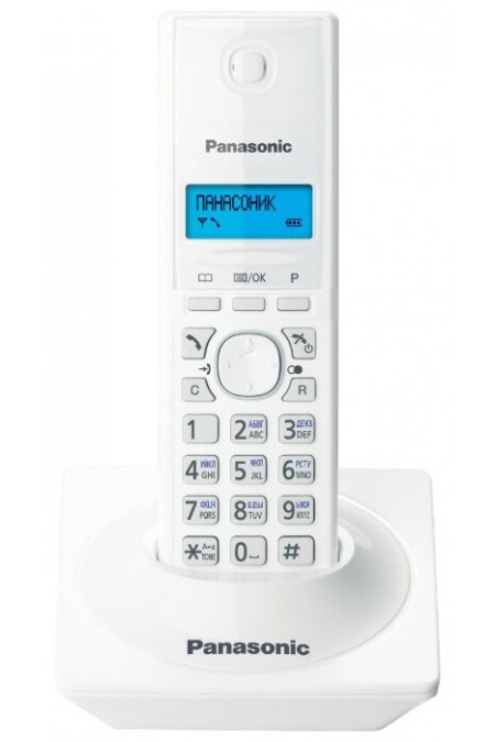 Радиотелефон Panasonic KX-TG1711RUW (белый) 