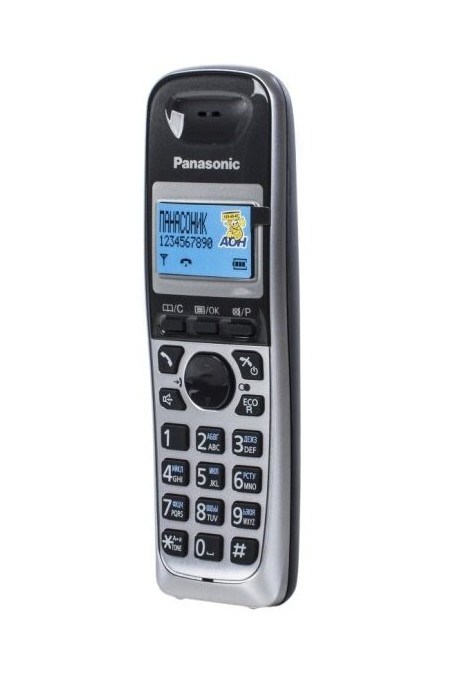 Радиотелефон Panasonic KX-TG2511RUM (серый металлик) 1