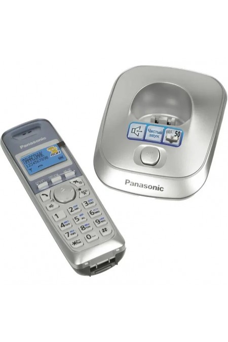 Радиотелефон Panasonic KX-TG2511RUS (серебристый) 2