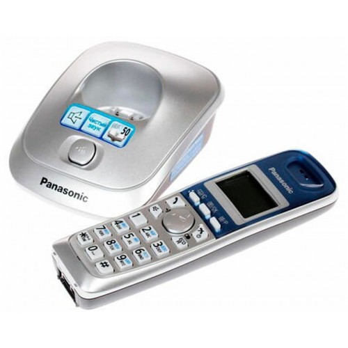 Радиотелефон Panasonic KX-TG2511RUS (серебристый) 5