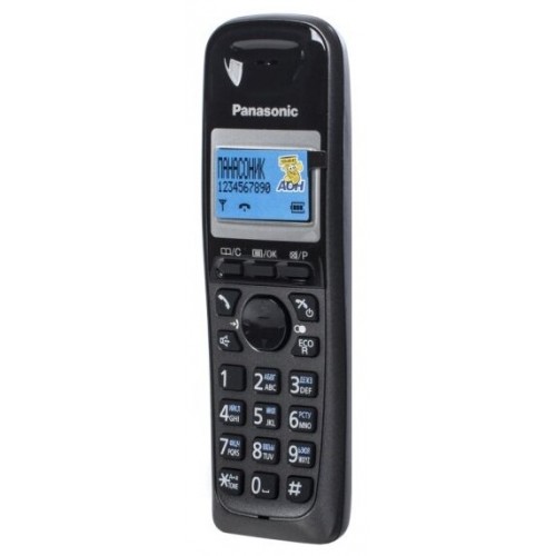 Радиотелефон Panasonic KX-TG2511RUT (темно-серый металлик) 2