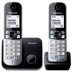 Радиотелефон Panasonic KX-TG6812RUB (черный)