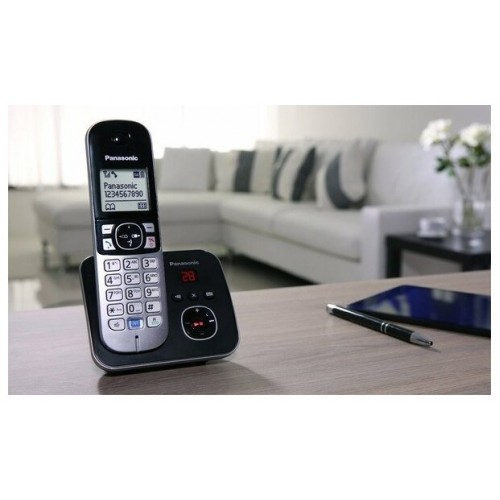 Радиотелефон Panasonic KX-TG6821RUB (черный) 6