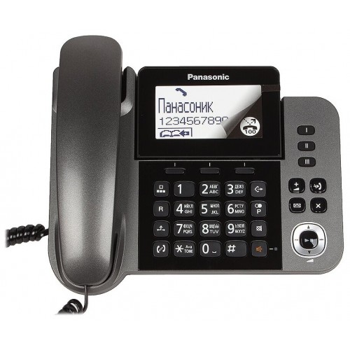 Радиотелефон Panasonic KX-TGF320RUM (черный) 3