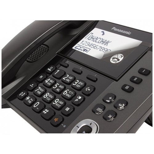 Радиотелефон Panasonic KX-TGF320RUM (черный) 4