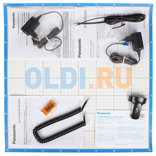 Радиотелефон Panasonic KX-TGF320RUM (черный) 8