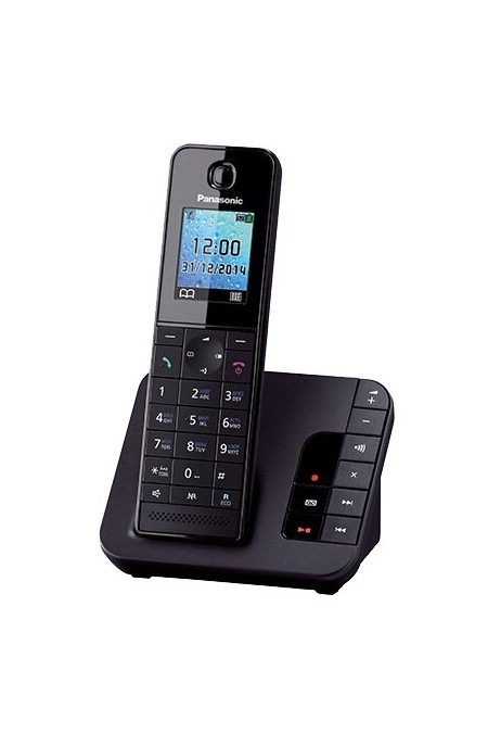 Радиотелефон Panasonic KX-TGH220RUB (черный) 