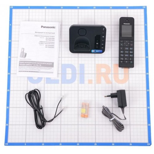 Радиотелефон Panasonic KX-TGH220RUB (черный) 3