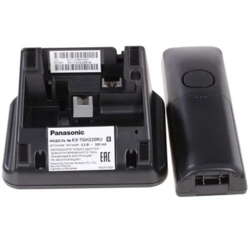 Радиотелефон Panasonic KX-TGH220RUB (черный) 8