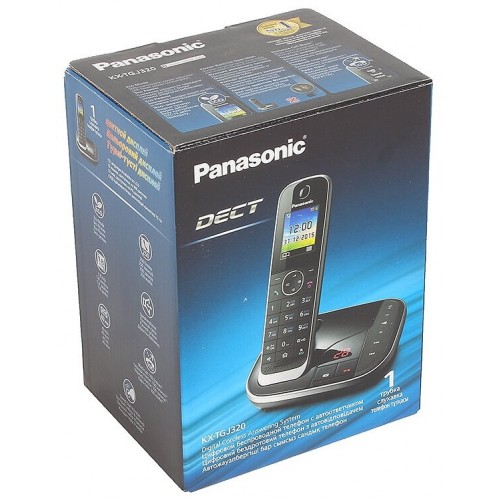 Радиотелефон Panasonic KX-TGJ320RUB (черный) 9