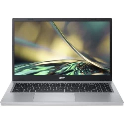 Ноутбук Acer Aspire 3 A315-24P-R80J AMD Ryzen 5 7520U, 2.8 GHz - 4.3 GHz, 16384 Mb, 15.6 Full HD 1920x1080, 512 Gb SSD, DVD нет, AMD Radeon 610M, No OS (NX.KDECD.009) (серебристый)