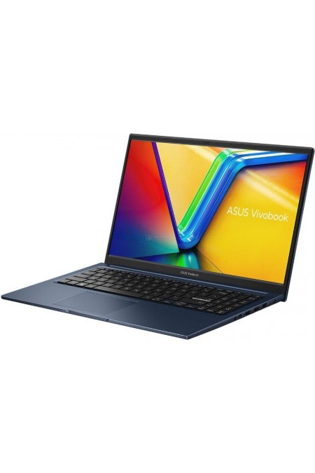 Ноутбук ASUS VivoBook 15 X1504VA-BQ590 Intel Core 5 120U, 1.4 GHz - 5.0 GHz, 16384 Mb, 15.6 Full HD 1920x1080, 512 Gb SSD, Intel Iris Xe Graphics, No OS (90NB13Y1-M00X70) (синий) 