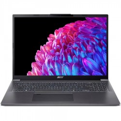 Ноутбук Acer Aspire 16 A16-71M-71FM Intel Ultra 7 155H, 1.4 GHz - 4.8 GHz, 32768 Mb, 16&quot 2K 2048x1280, 1000 Gb SSD, Intel Arc Graphics, No OS (NX.JEMER.002) (серый)