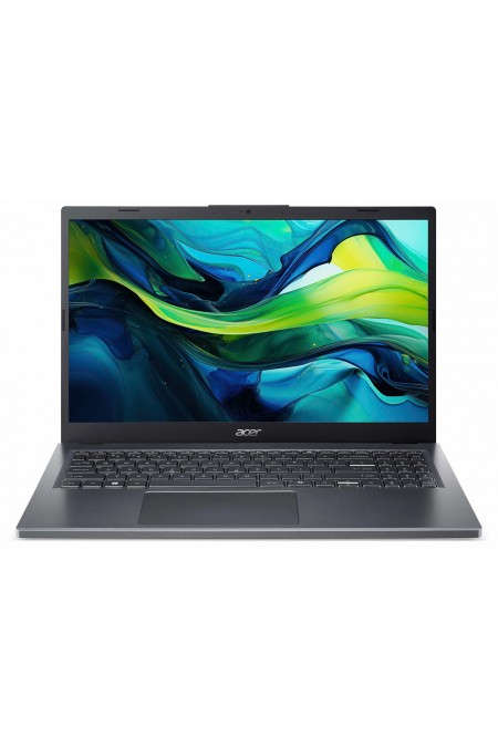 Ноутбук Acer Aspire 5 A15-51M-51VS Core 5 120U 16Gb SSD512Gb Intel UHD Graphics 15.6 IPS FHD (1920x1080) noOS WiFi BT Cam (NX.KXRCD.004) (серый) 