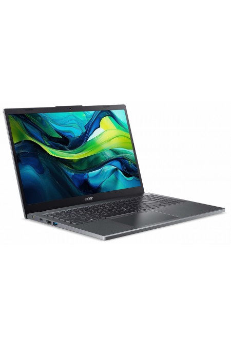 Ноутбук Acer Aspire 5 A15-51M-51VS Core 5 120U 16Gb SSD512Gb Intel UHD Graphics 15.6 IPS FHD (1920x1080) noOS WiFi BT Cam (NX.KXRCD.004) (серый) 1