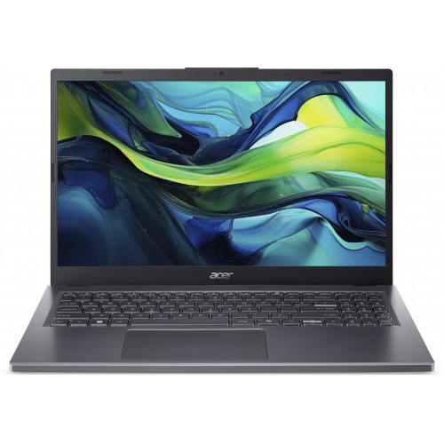 Ноутбук Acer Aspire 5 A15-51M-74HF Core 7 150U 16Gb SSD512Gb Intel UHD Graphics 15.6 IPS FHD (1920x1080) noOS WiFi BT Cam (NX.KXRCD.007) (серый) 