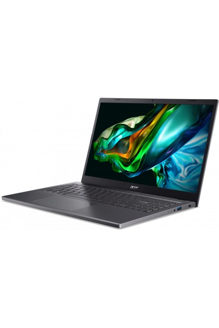Ноутбук Acer Aspire 5 A515-58GM-735Z Core i7 13620H 16Gb SSD512Gb NVIDIA GeForce RTX 2050 4Gb 15.6 IPS FHD (1920x1200) noOS WiFi BT Cam (NX.KQ4CD.004) (серый) 1