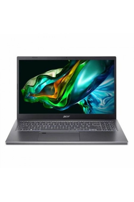 Ноутбук Acer Aspire A515-58GM-54PX, 15.6 (1920x1080) IPS/Intel Core i5-13420H/16 ГБ DDR4/512 ГБ SSD/Intel UHD Graphics/Без ОС (NX.KQ4CD.006) (серый) 