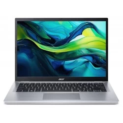 Ноутбук Acer Aspire AG14-21P-R4XC, 14 (1920x1200) TN/AMD Ryzen 3 7320U/8 ГБ DDR5/256 ГБ SSD/AMD Radeon Graphics/Без системы (NX.KXDCD.008) (серебристый)