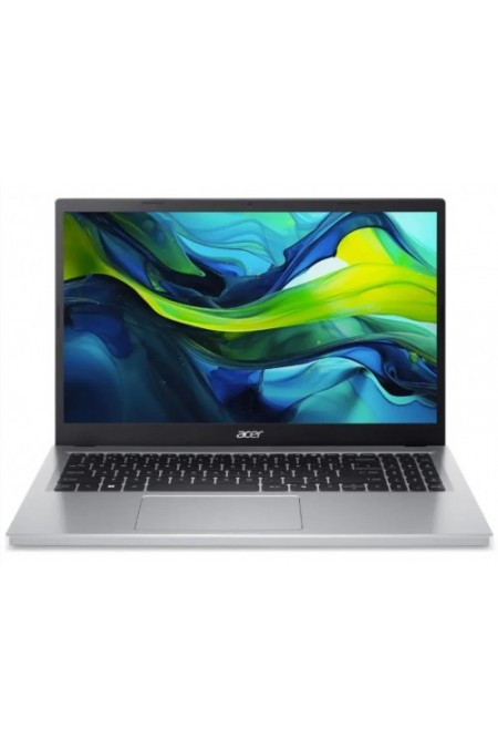 Ноутбук Acer Aspire AG15-31P-339C 15.6 Intel Core i3 N305(1Ghz)/8192Mb/256PCISSDGb/noDVD/Int:UMA/Cam/BT/WiFi/50WHr Windows 11 Home (NX.KRPCD.002) (серебристый) 