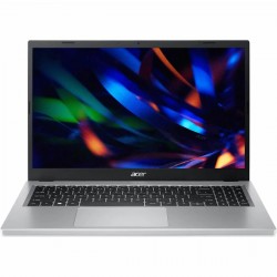 Ноутбук Acer Extensa 15 EX215-33-P56M, 15.6 (1920x1080) IPS/Intel N200/8ГБ LPDDR5/256ГБ SSD/UHD Graphics/Без ОС (NX.EH6CD.008) (серебристый)