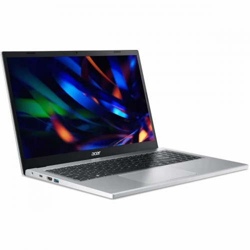 Ноутбук Acer Extensa 15 EX215-33-P56M, 15.6 (1920x1080) IPS/Intel N200/8ГБ LPDDR5/256ГБ SSD/UHD Graphics/Без ОС (NX.EH6CD.008) (серебристый) 1